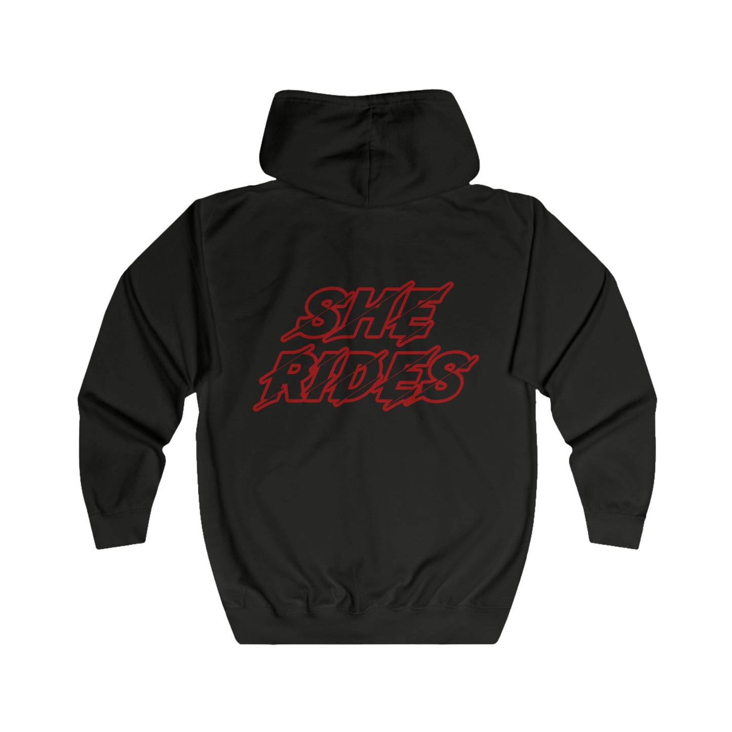 She Rides Original Vest Rood//Bikergirl Vest