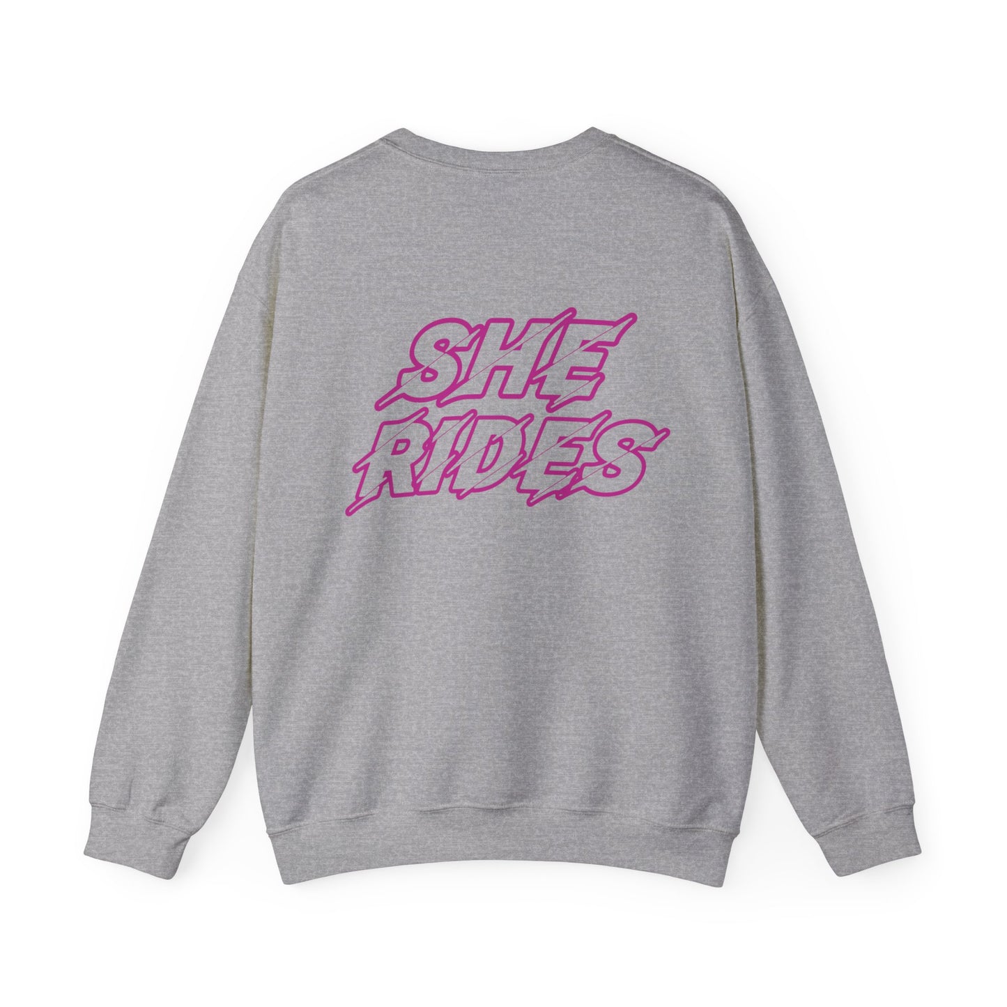 She Rides Original Sweater Roze//Bikergirl Sweater