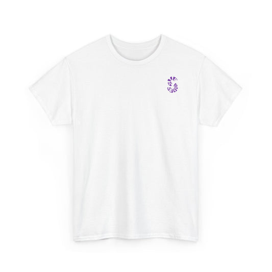 She Rides Logo T-shirt Paars//Bikergirl T-shirt