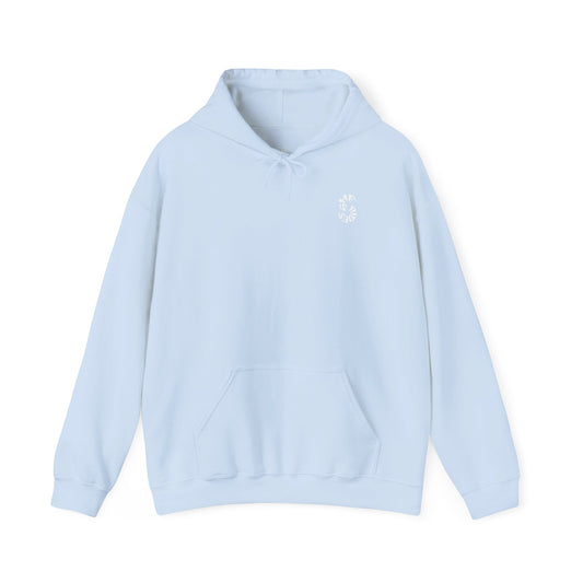 She Rides Original Hoodie Light Pink&Light Blue//Bikergirl Hoodie