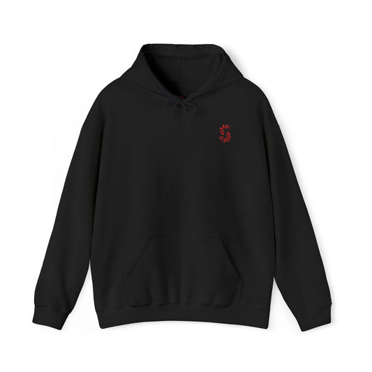 She Rides Original Hoodie Rood//Bikergirl Hoodie