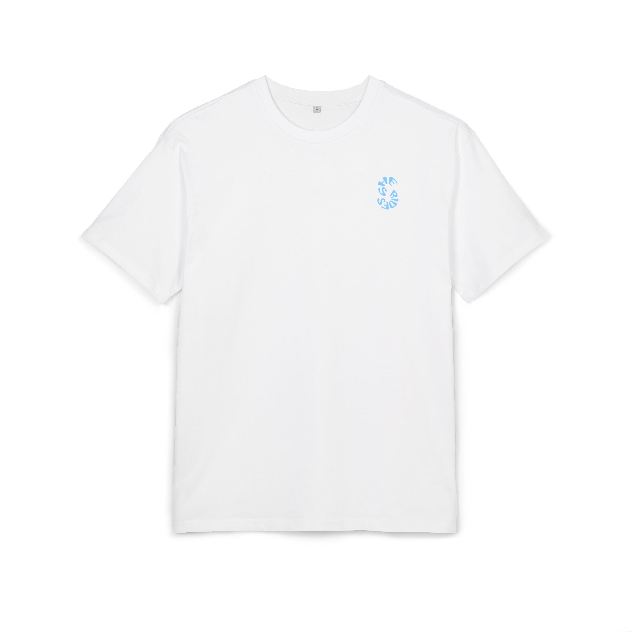She Rides Oversized T-shirt Blauw