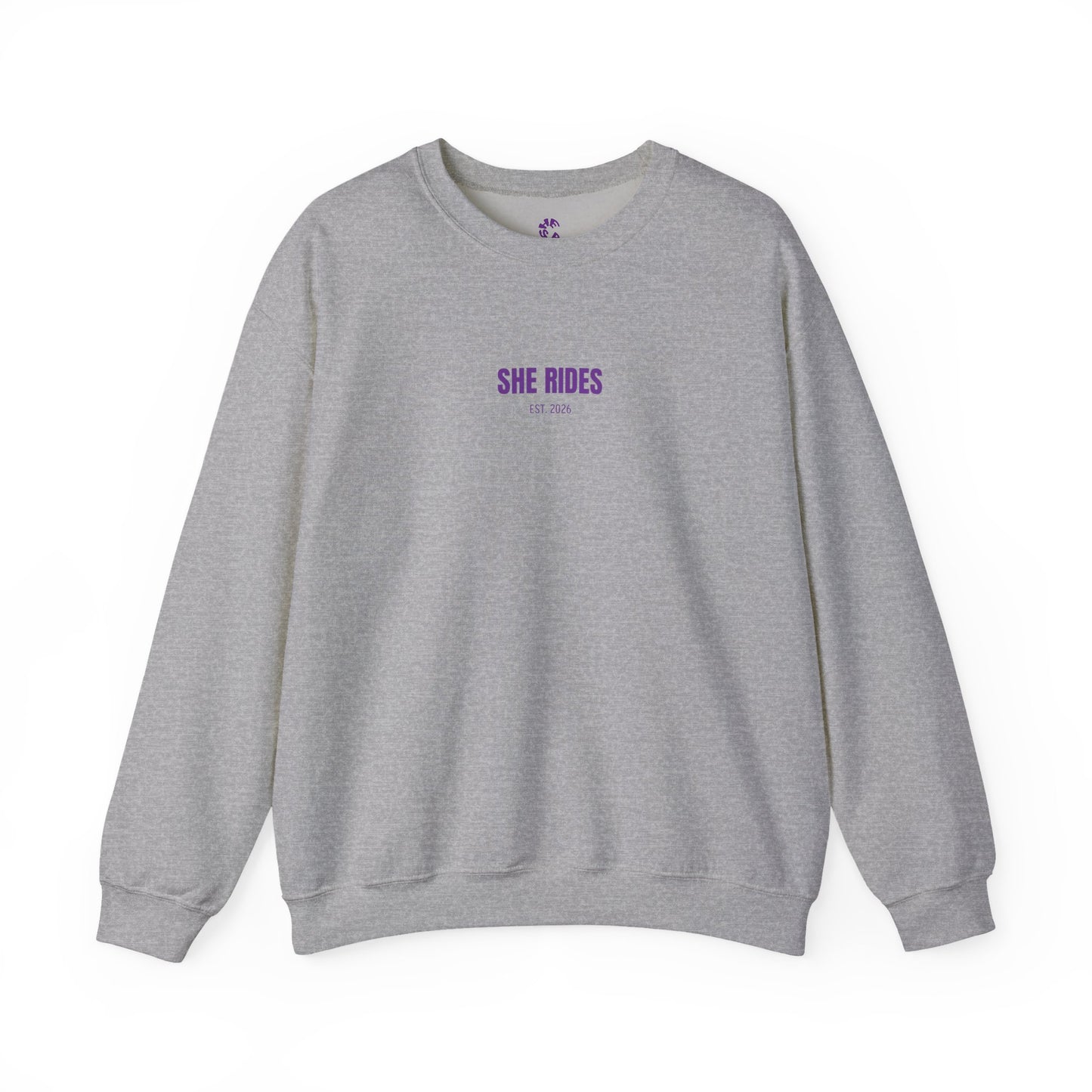 She Rides Basic Sweater Paars//Bikergirl Sweater