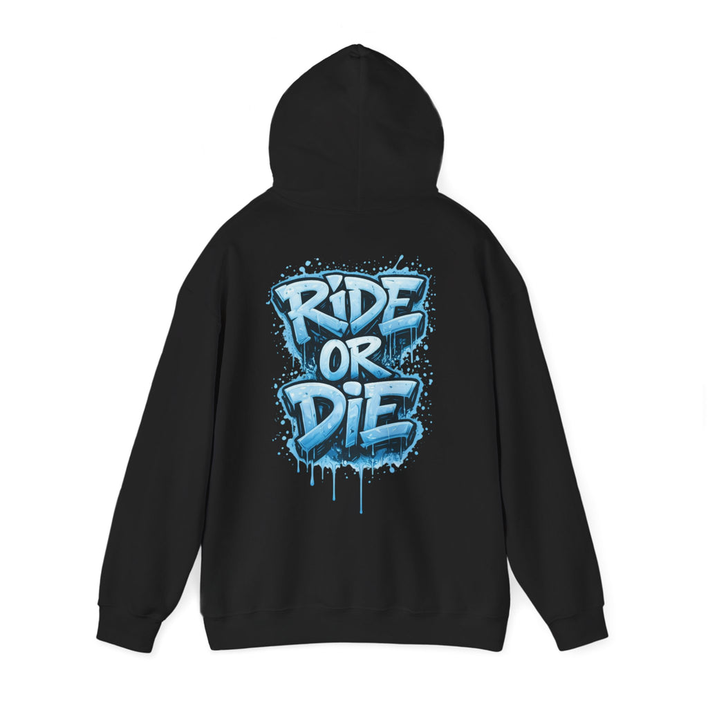 She Rides RideOrDie Hoodie Blauw