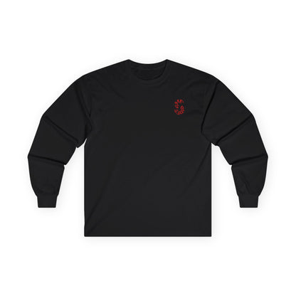 She Rides Logo Long Sleeve Rood//Bikergirl Long Sleeve