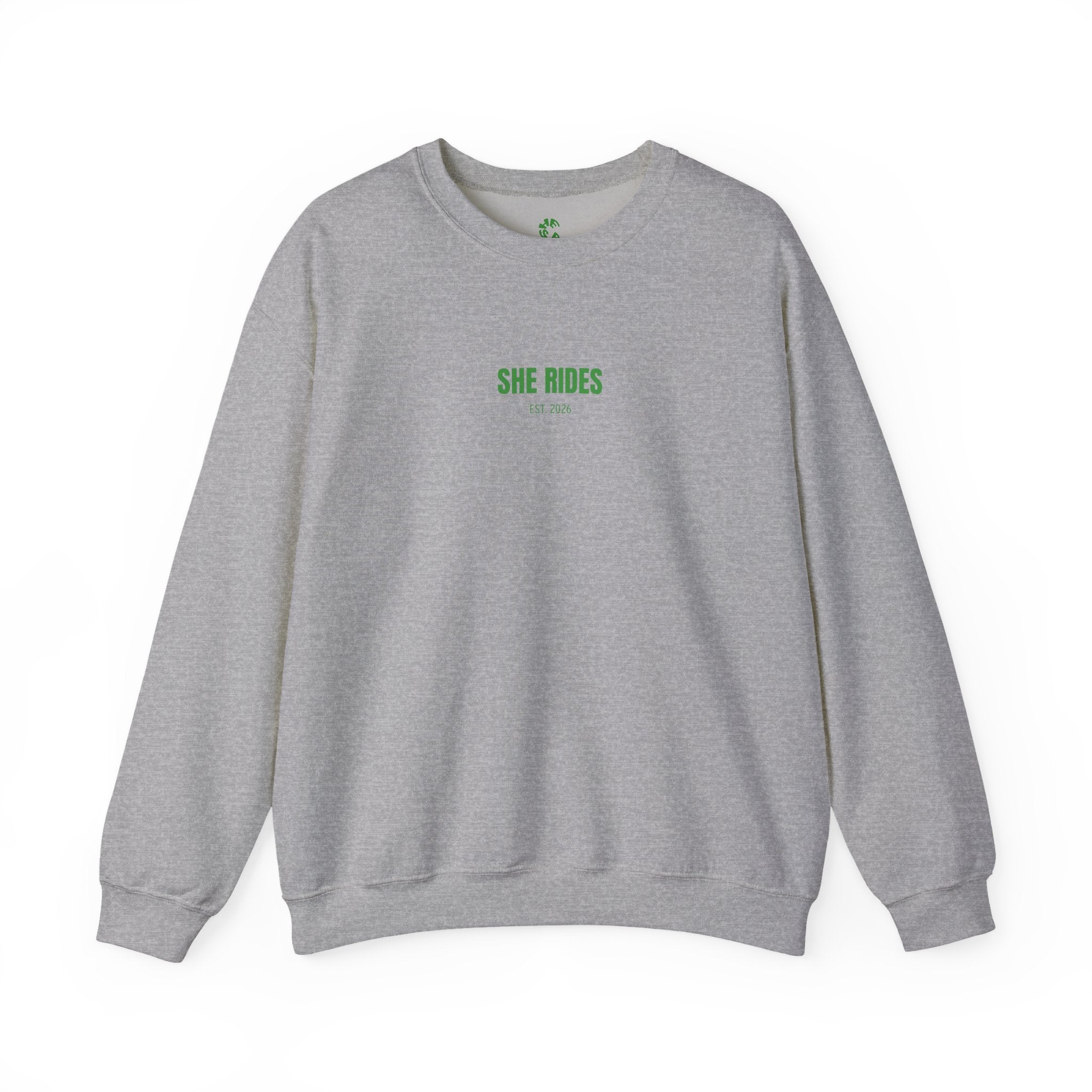 She Rides Basic Sweater Groen