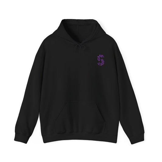 She Rides Hoodie Paars//Bikergirl Hoodie