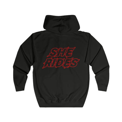She Rides Original Vest Rood//Bikergirl Vest