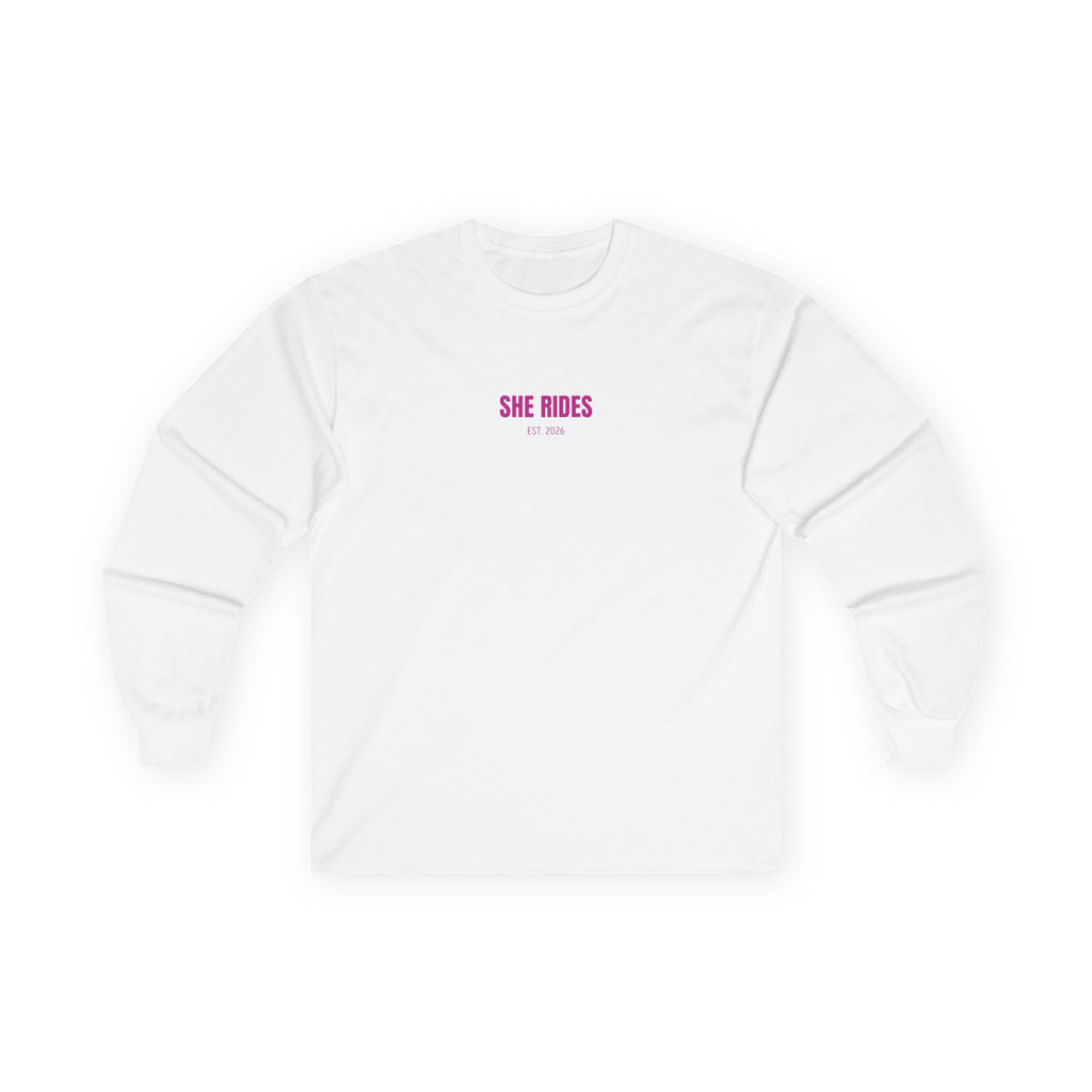 She Rides Basic Long Sleeve Roze