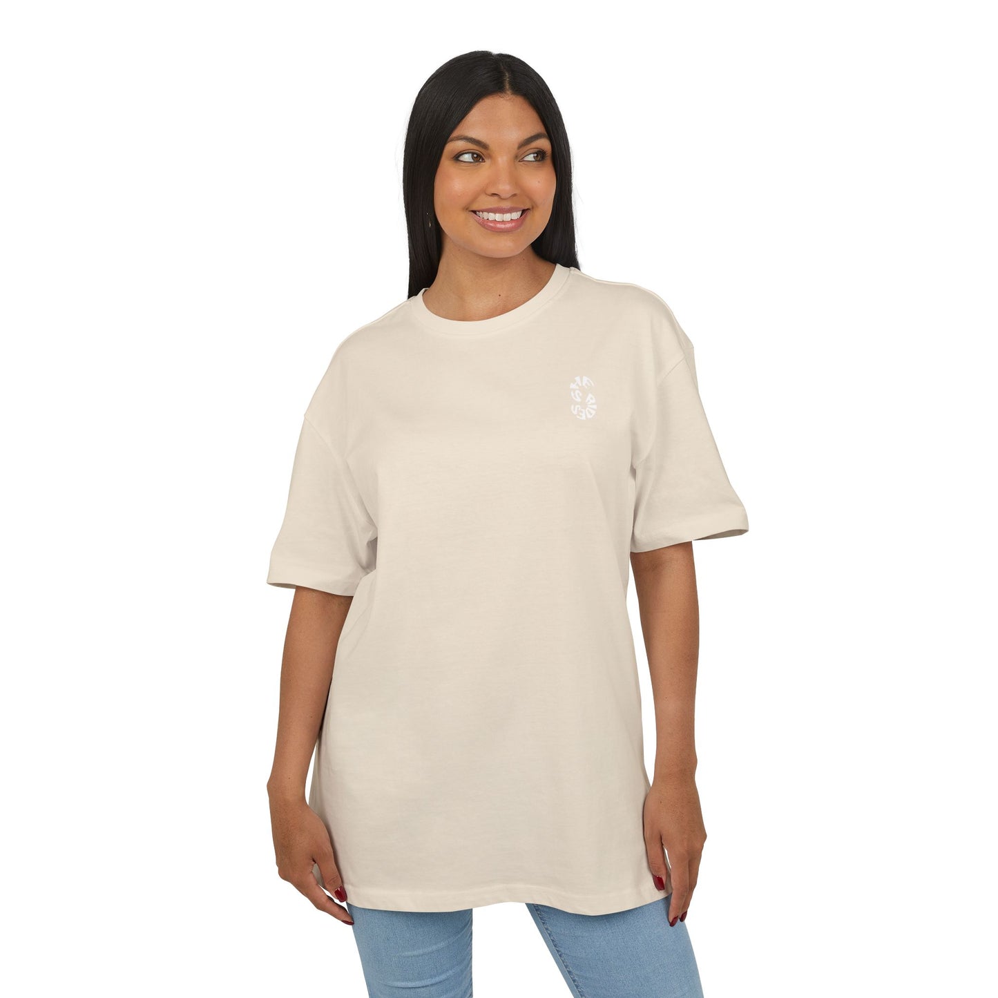 She Rides Logo Oversized T-shirt Color//Bikergirl T-shirt