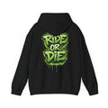 She Rides RideOrDie Hoodie Groen