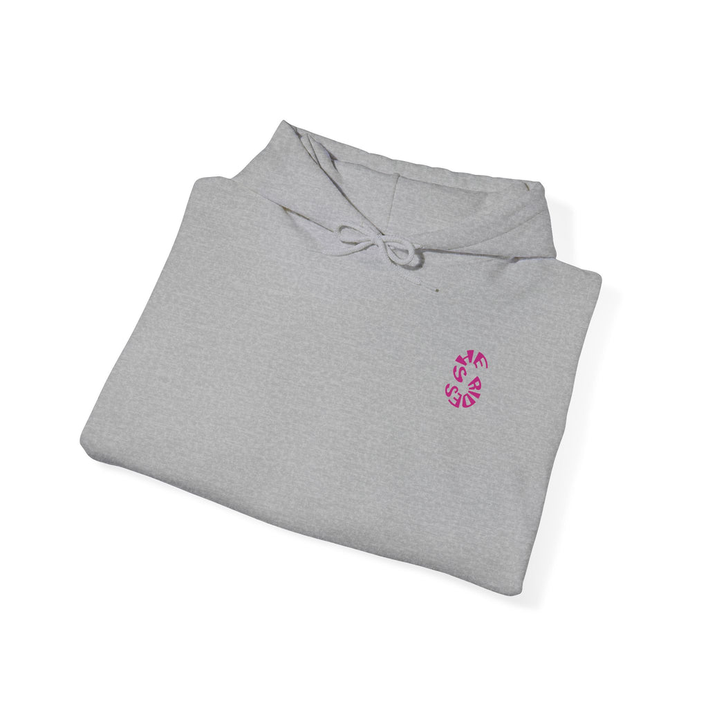 She Rides Original Hoodie Roze