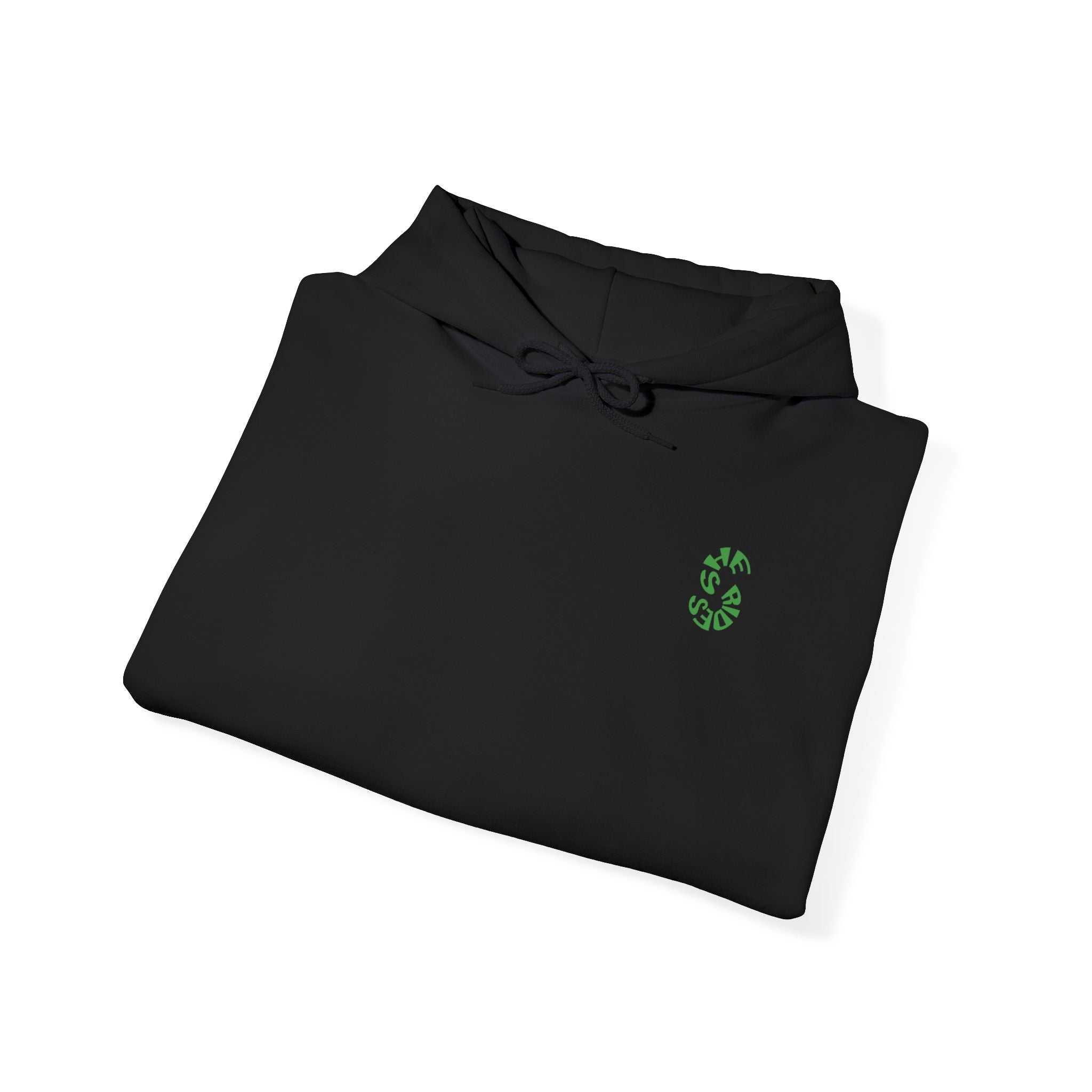 She Rides Original Hoodie Groen