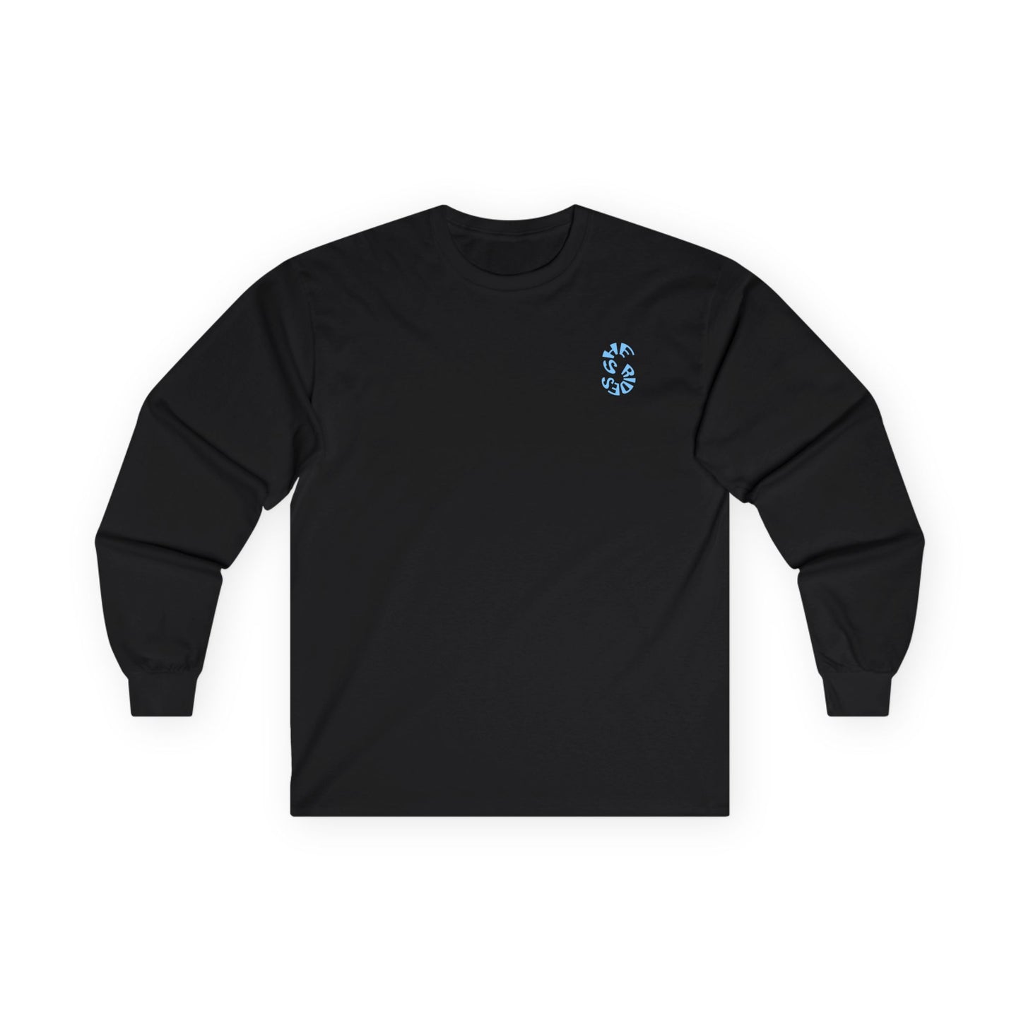 She Rides Long Sleeve Blauw//Bikergirl Long Sleeve