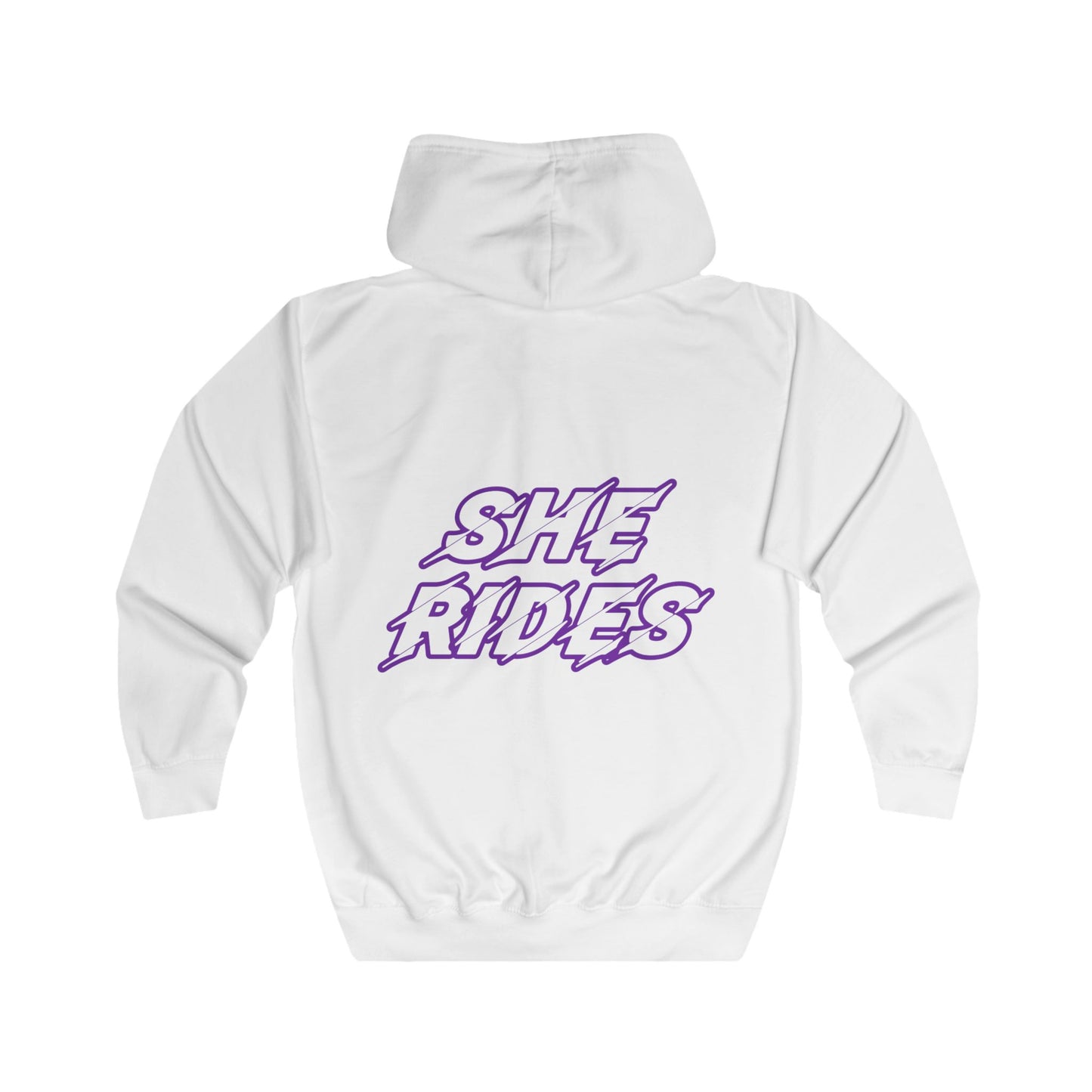 She Rides Original Vest Paars//Bikergirl Vest