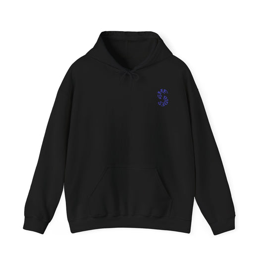 She Rides Hoodie Blauw//Bikergirl Hoodie
