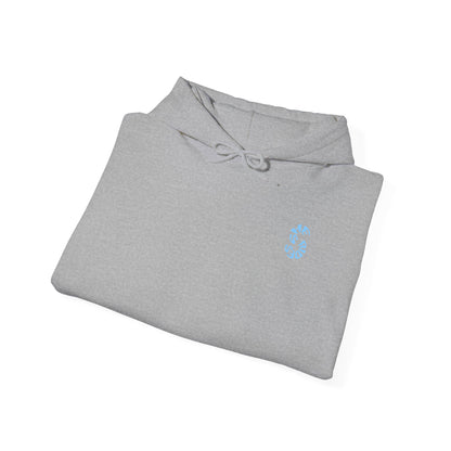 She Rides Original Hoodie Blauw//Bikergirl Hoodie