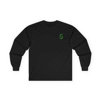 She Rides Long Sleeve Groen//Bikergirl Long Sleeve
