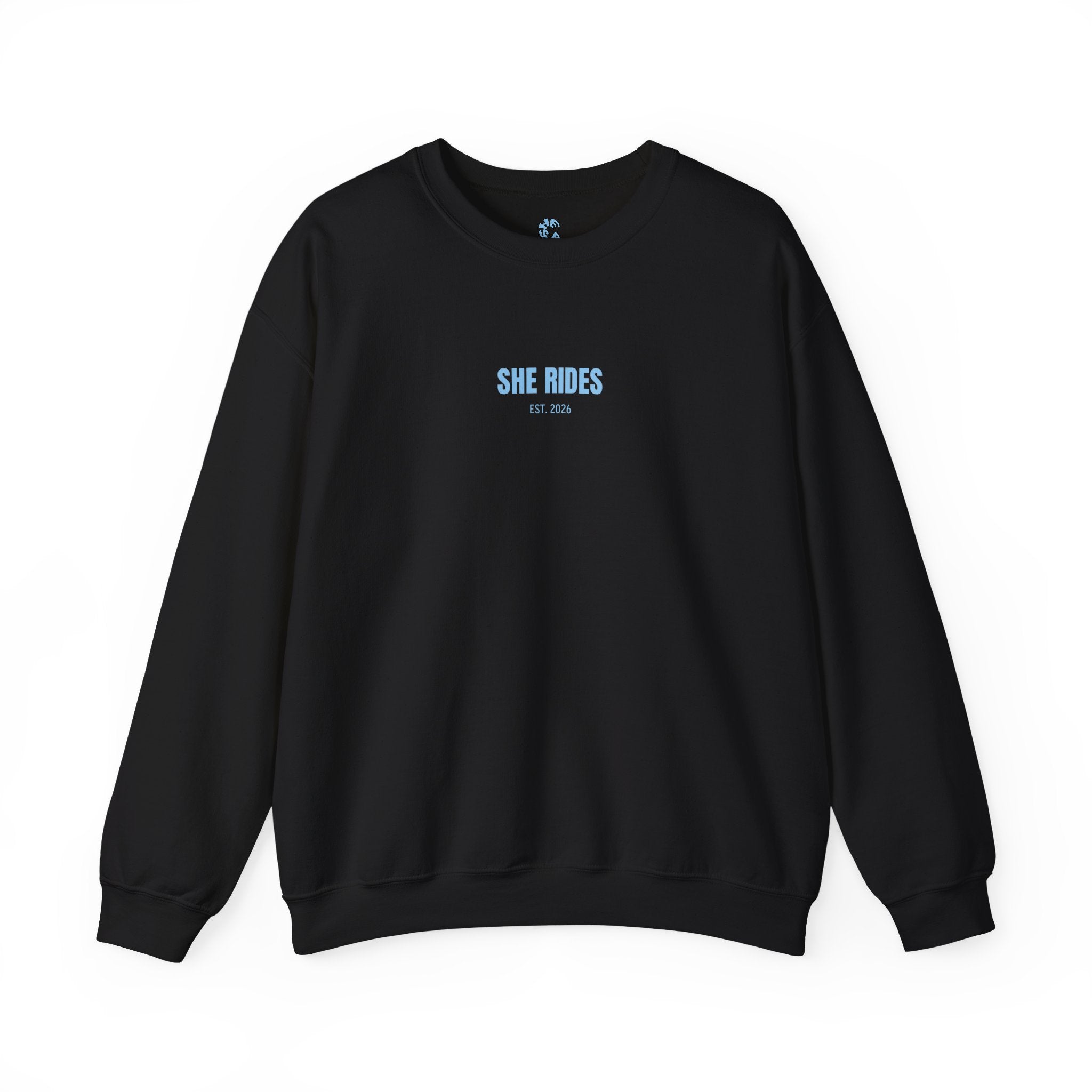 She Rides RideOrDie Sweater Blauw