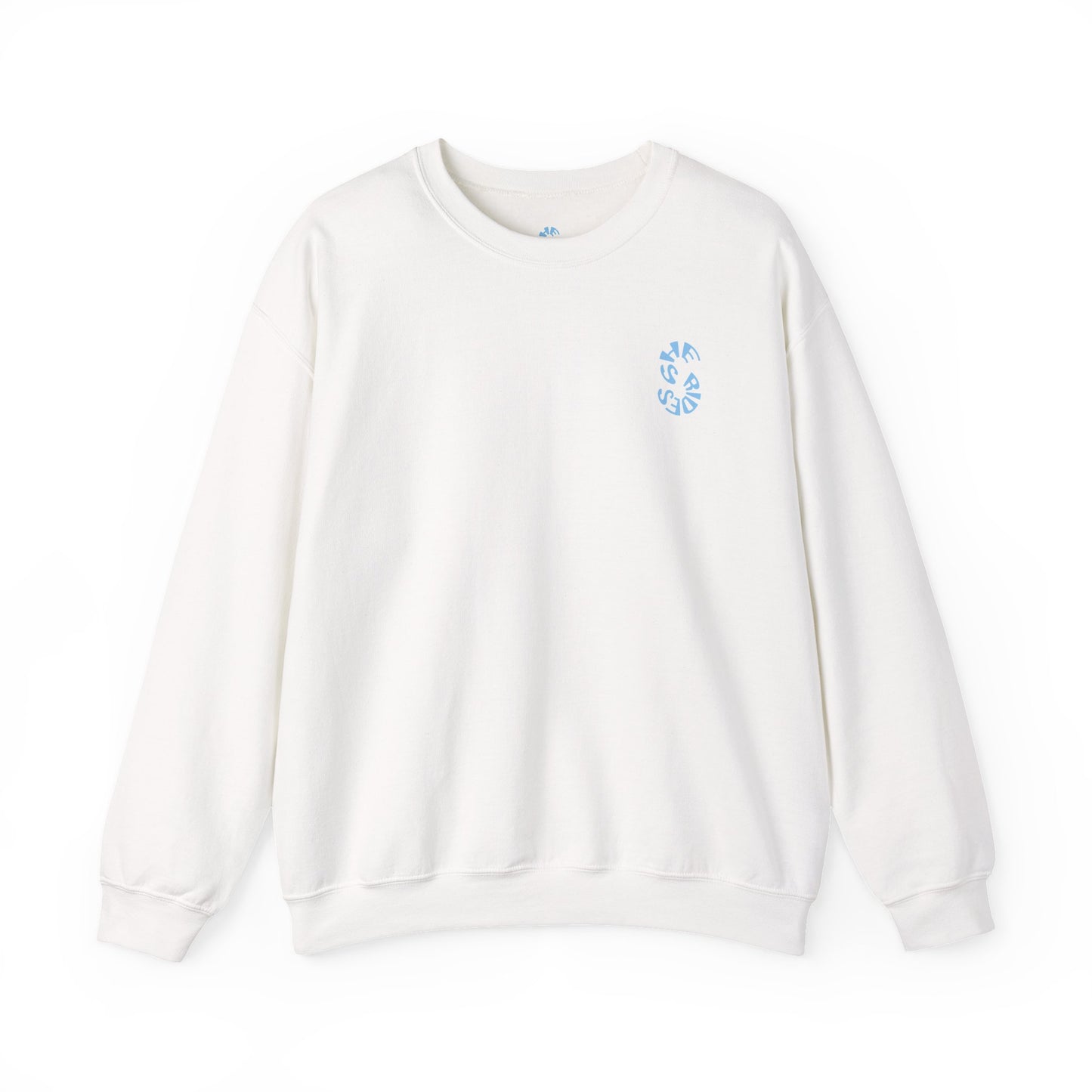 She Rides Original Sweater Blauw//Bikergirl Sweater