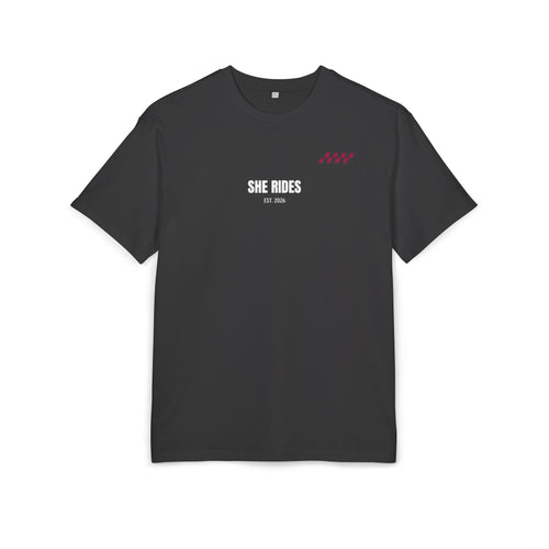 She Rides Limited Edition🏁Oversized T-Shirt