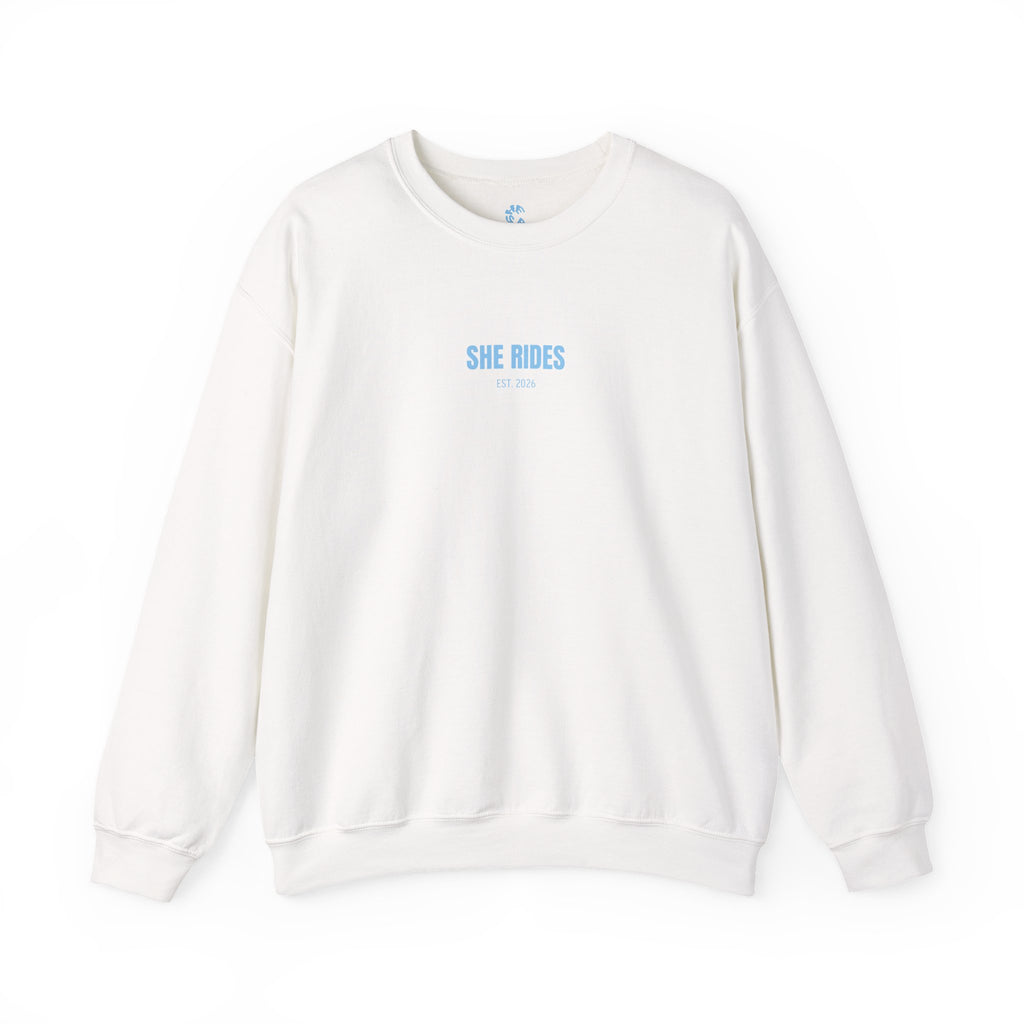 She Rides Basic Sweater Blauw