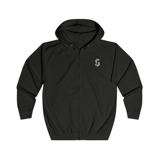 She Rides Original Vest Zwart&Wit//Bikergirl Vest