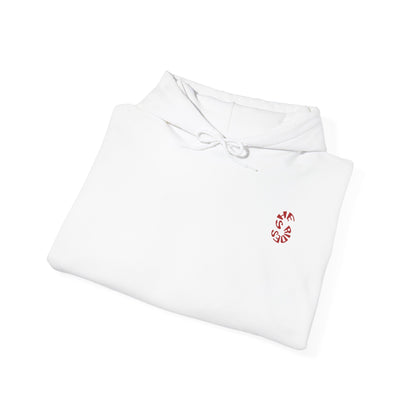 She Rides Original Hoodie Rood//Bikergirl Hoodie