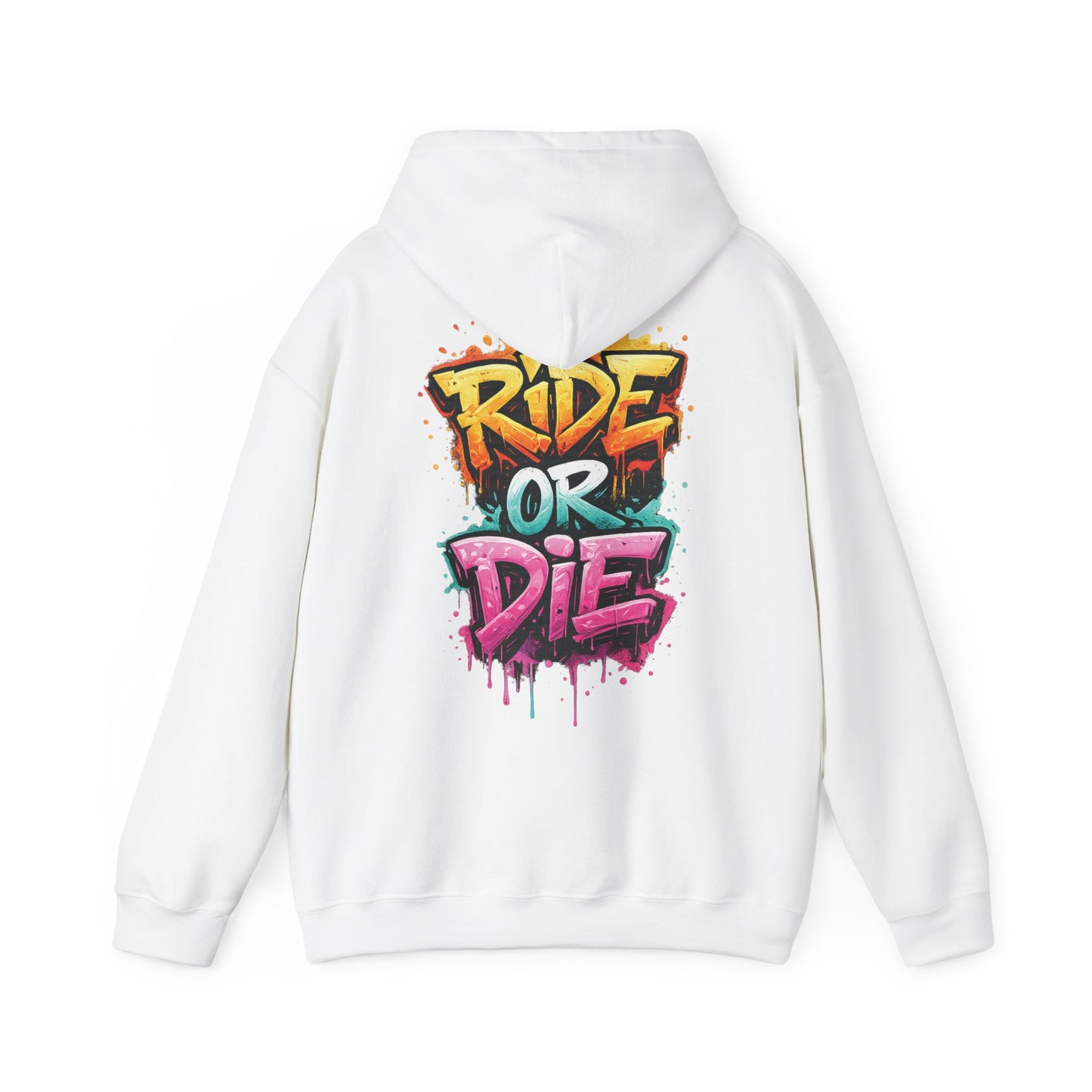 She Rides RideOrDie Hoodie//Bikergirl Hoodie