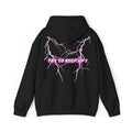 She Rides "try to keep up!" Lightning Hoodie Roze