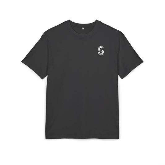 She Rides Oversized T-shirt Zwart&Wit//Bikergirl T-shirt
