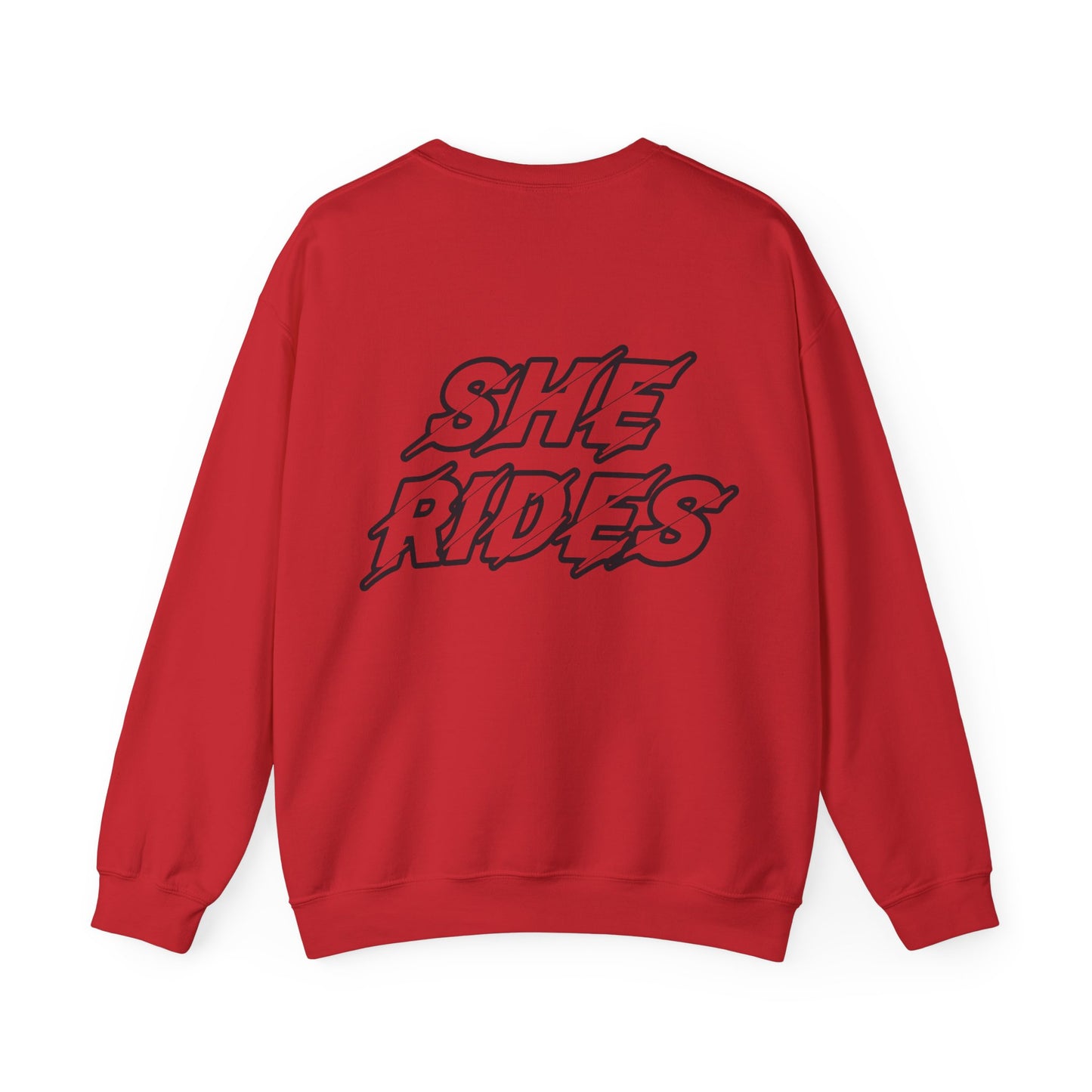 She Rides Original Sweater Color//Bikergirl Sweater