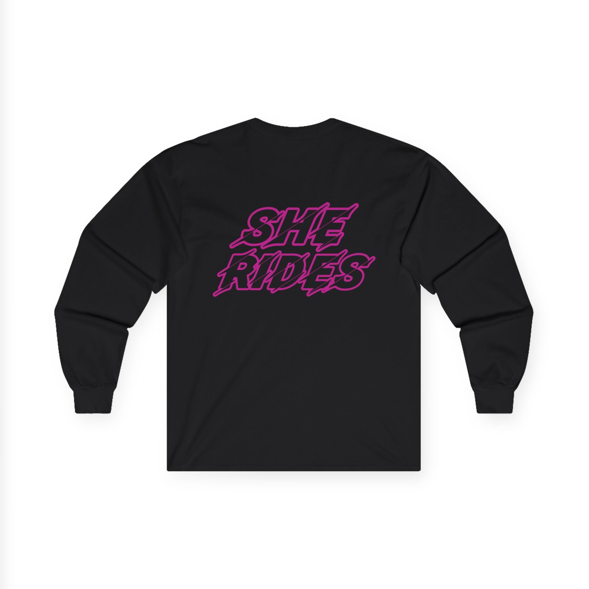 She Rides Long Sleeve Roze