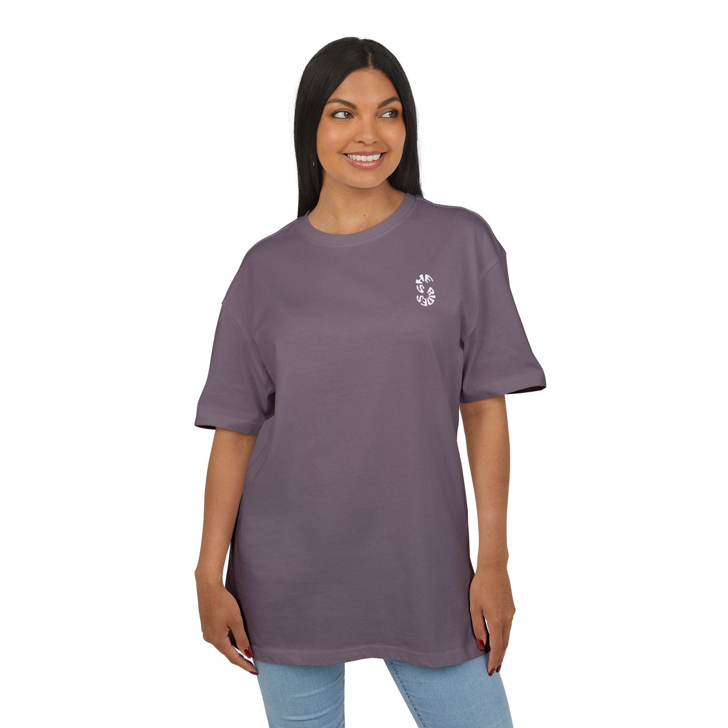 She Rides Logo Oversized T-shirt Color//Bikergirl T-shirt
