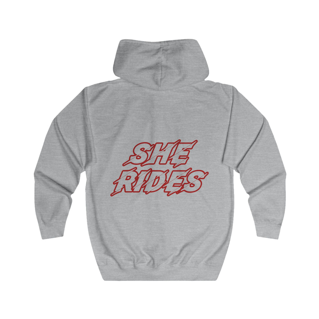 She Rides Original Vest Rood