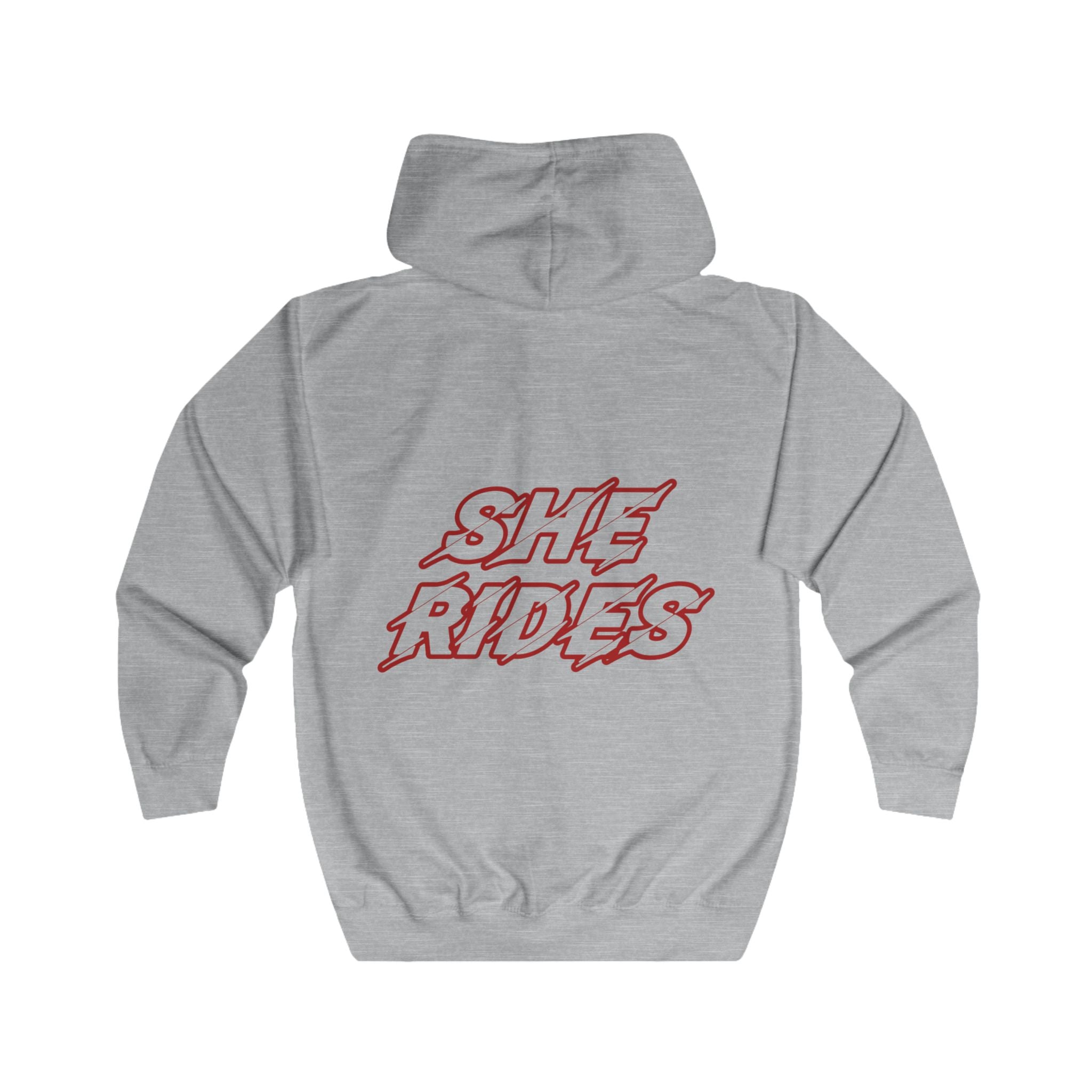 She Rides Original Vest Rood