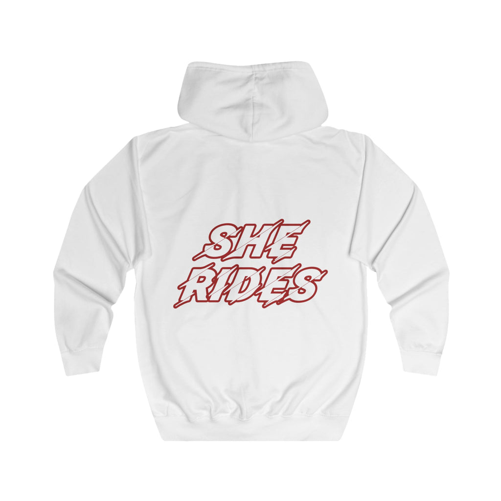She Rides Original Vest Rood