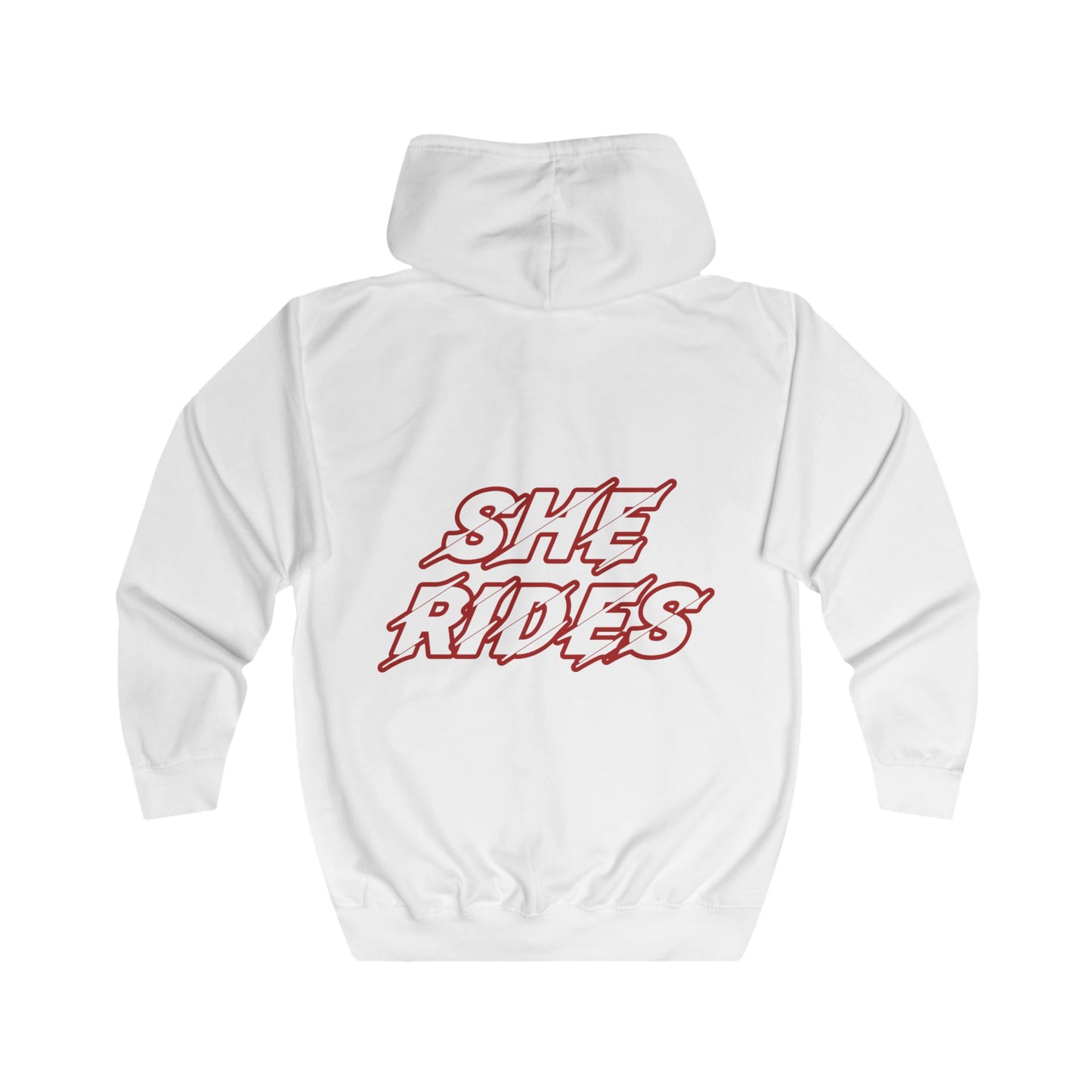 She Rides Original Vest Rood//Bikergirl Vest