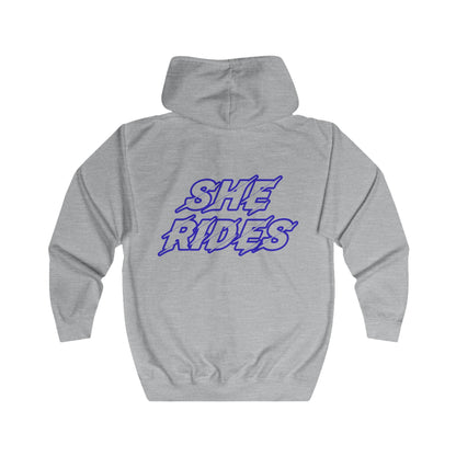 She Rides Original Vest Blauw//Bikergirl Vest