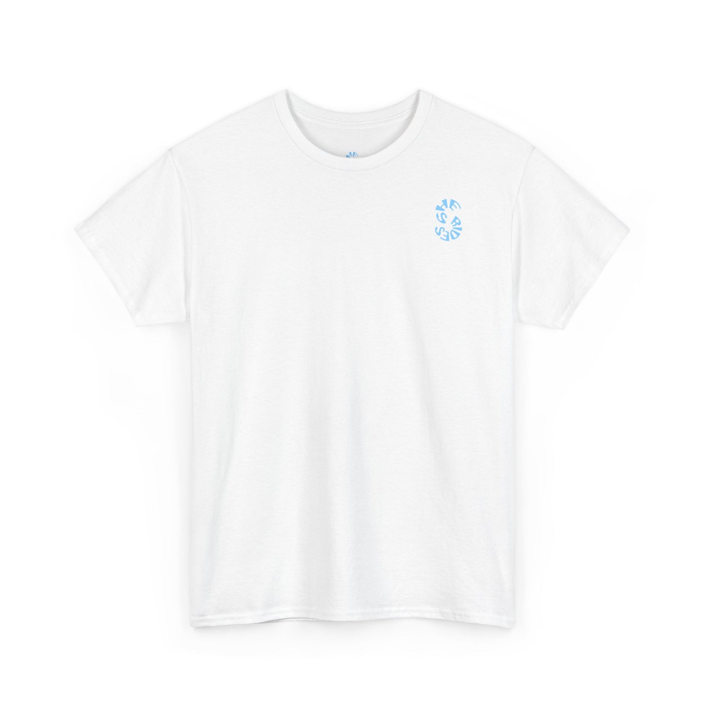 She Rides original T-shirt Blauw//Bikergirl T-shirt