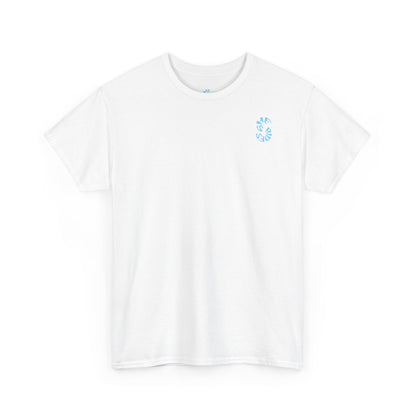 She Rides original T-shirt Blauw//Bikergirl T-shirt