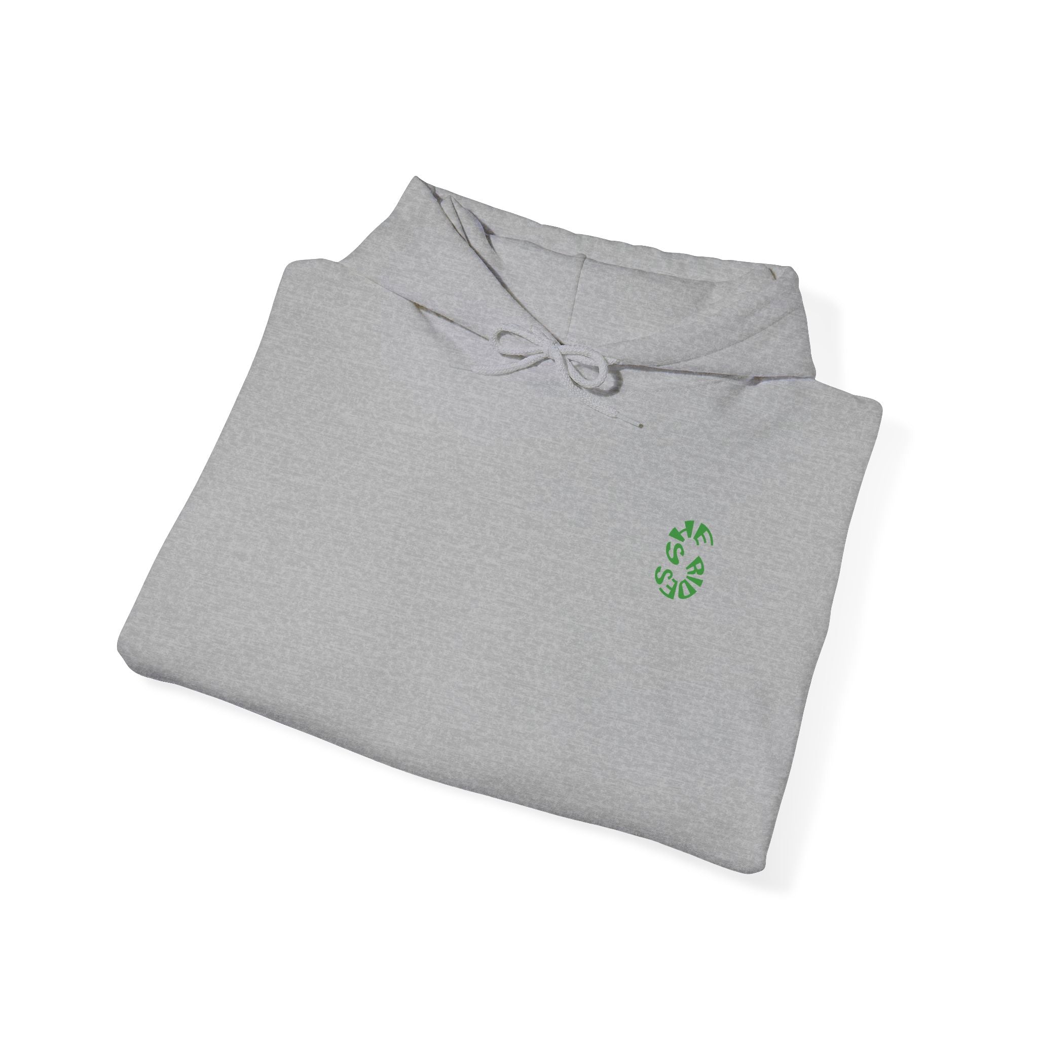 She Rides Original Hoodie Groen