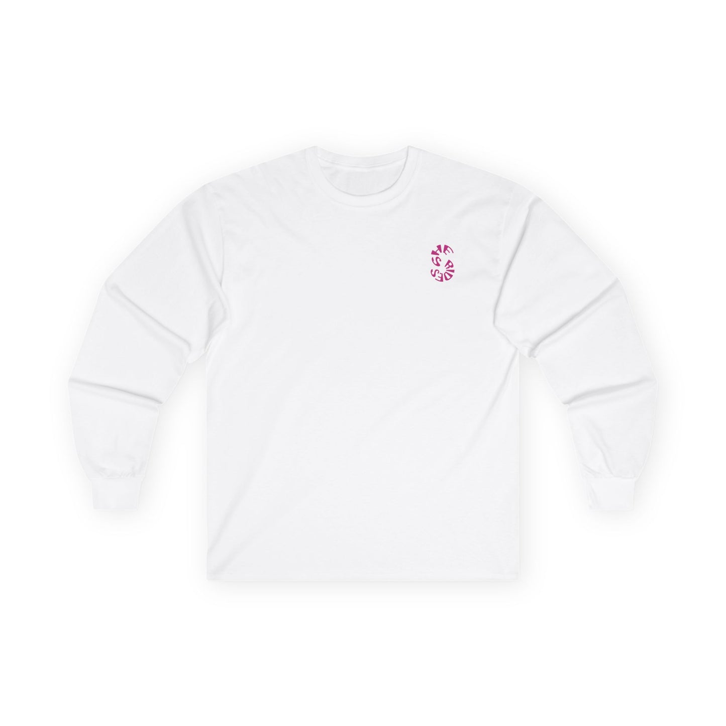 She Rides Logo Long Sleeve Roze//Bikergirl Long Sleeve