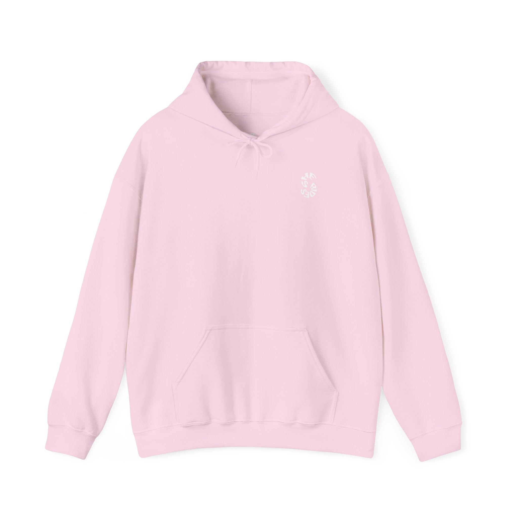 She Rides Original Hoodie Light Pink&Light Blue