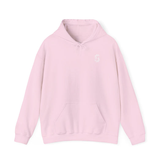 She Rides Original Hoodie Light Pink&Light Blue//Bikergirl Hoodie
