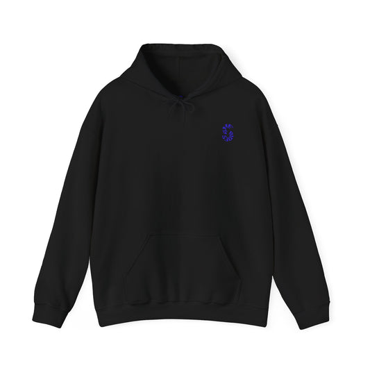 She Rides Original Hoodie Blauw//Bikergirl Hoodie