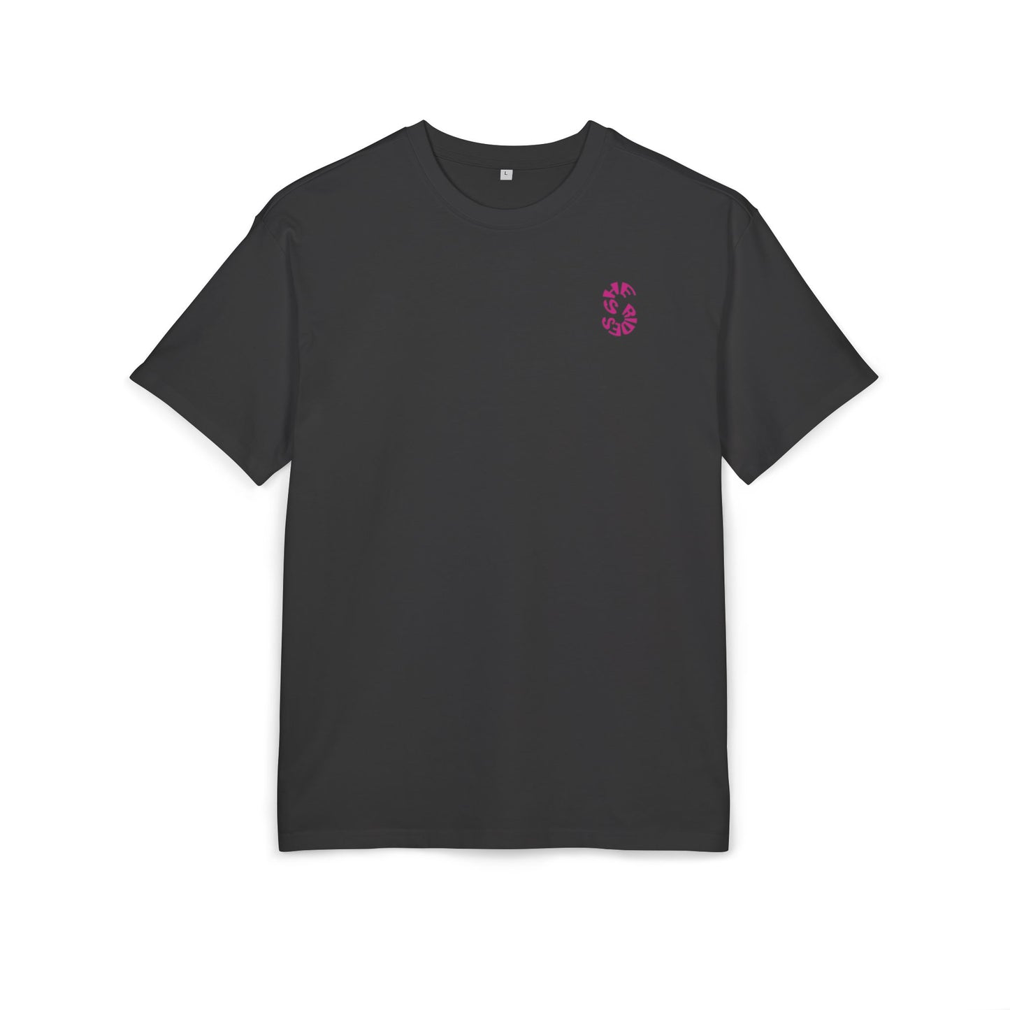 She Rides Oversized T-shirt Roze//Bikergirl T-shirt