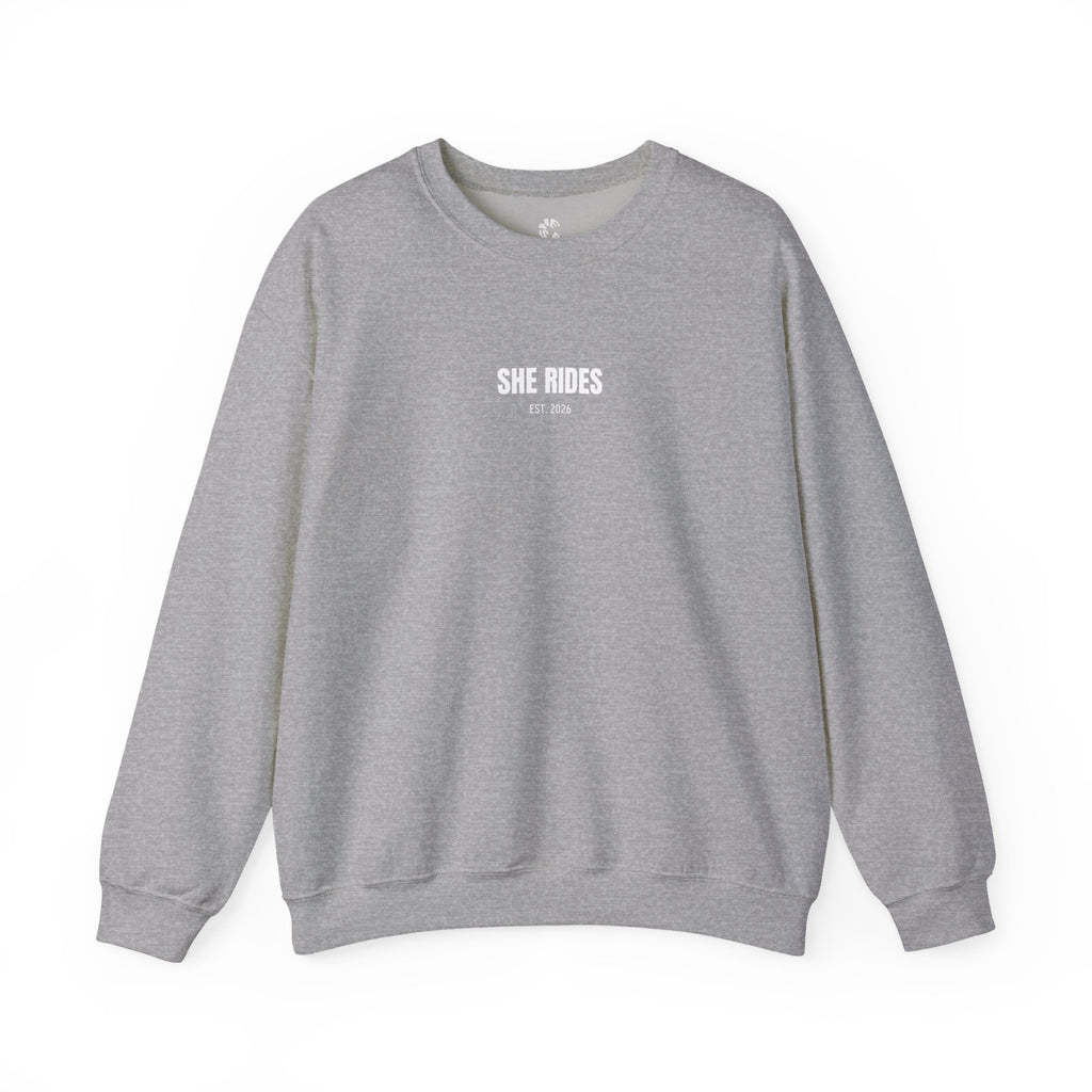 She Rides Basic Sweater Zwart&Wit