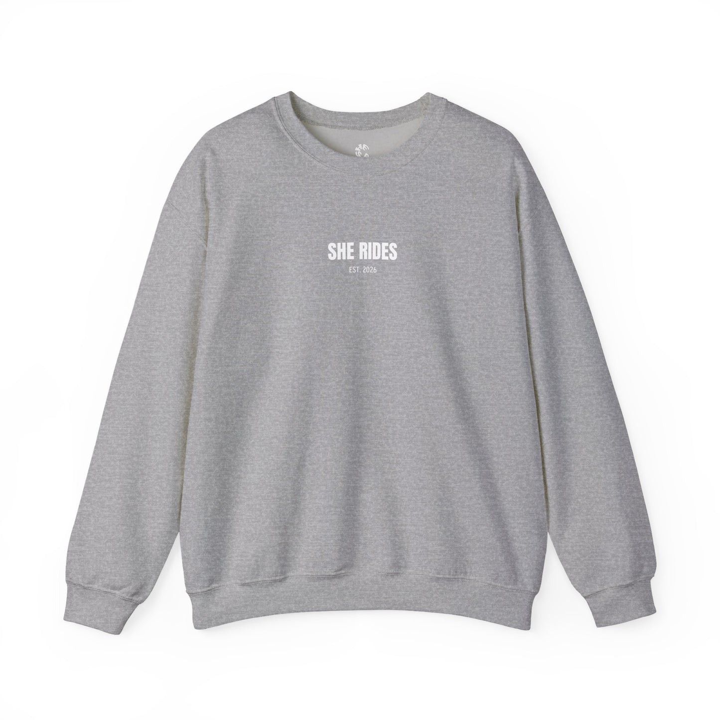 She Rides Basic Sweater Zwart&Wit//Bikergirl Sweater