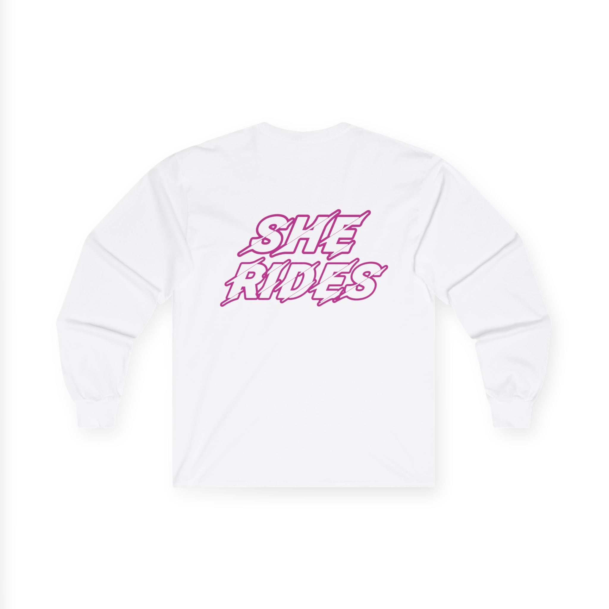 She Rides Long Sleeve Roze